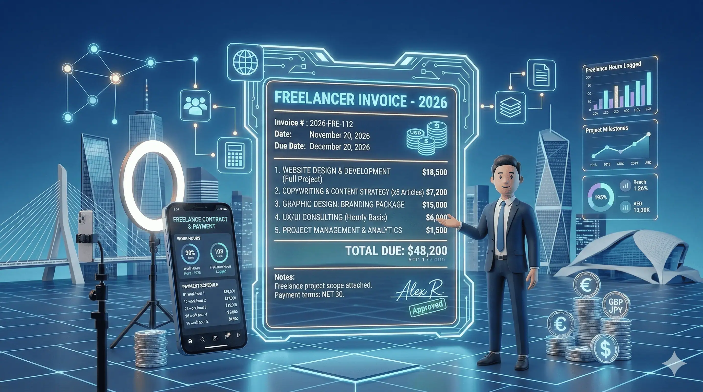 Freelance Invoice Template: The Complete Guide with Free Examples & Formats (2026)